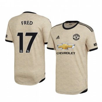 Fred Manchester United Away Men's Short Sleeve Jersey 19-20