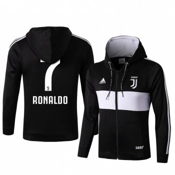 Cristiano Ronaldo Juventus Black Classic Full-Zip Jacket