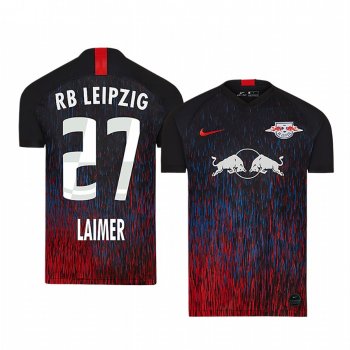 RB Leipzig Konrad Laimer Men's 2020 UEFA Champion League Authentic Short Sleeve Jersey