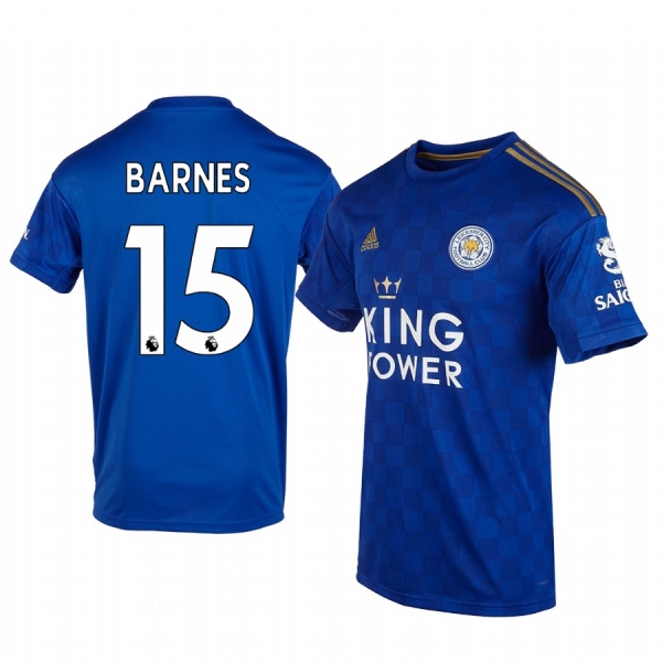 Harvey Barnes Leicester City Men's Home Jersey 19-20