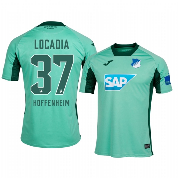 TSG 1899 Hoffenheim Jurgen Locadia Green Away Jersey 19-20 Men's