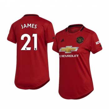 Women's Daniel James Manchester United Home Jersey 19-20