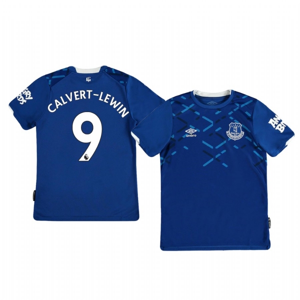 Youth Everton Dominic Calvert-Lewin Blue Home Home Jersey 19-20