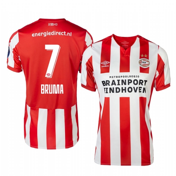 Men's Bruma PSV Eindhoven 19-20 Home Jersey