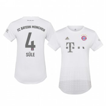 Women's Bayern Munich Niklas Sule White Away Jersey 19-20