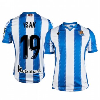 Alexander Isak Real Sociedad Home Men's Jersey 19-20