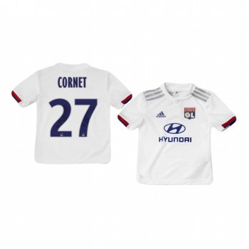 Youth Olympique Lyonnais Maxwel Cornet Home Jersey 19-20