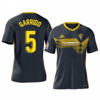 Jon Ander Garrido Cadiz CF Away Navy Short Sleeve Jersey