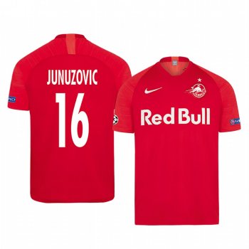 Zlatko Junuzovic Red Bull Salzburg European Home Red Short Sleeve Jersey