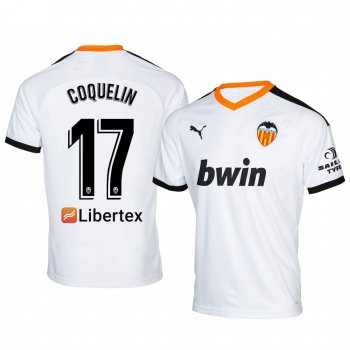 Francis Coquelin Valencia Home Men's Jersey 19-20