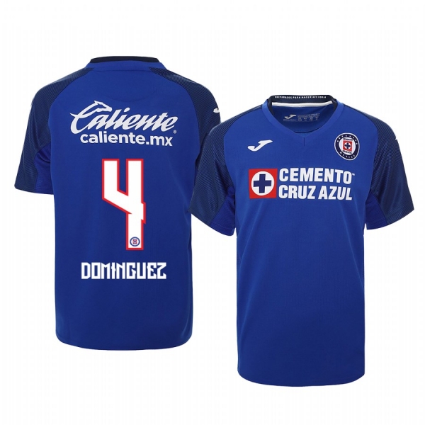 Youth Julio Cesar Dominguez Cruz Azul 19-20 Royal Home Official Jersey