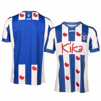 SC Heerenveen Home Blue White Short Sleeve Jersey