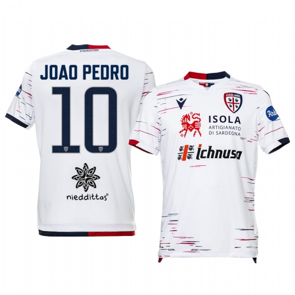 Joao Pedro Cagliari Calcio 19-20 Away Short Sleeve Jersey