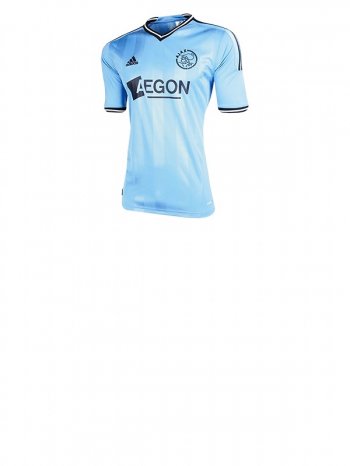 Ajax Men's Light Blue Away Short Sleeve Jersey 2020-21