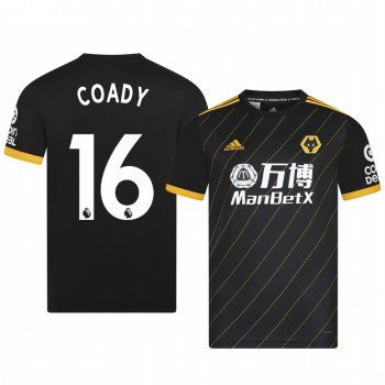 Conor Coady Wolverhampton Wanderers Away Men's Short Sleeve Jersey 19-20