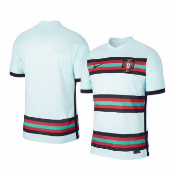 Portugal 2020 White Away Men's Short Sleeve Jersey