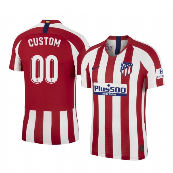 Custom Atletico de Madrid 19-20 Home Jersey Men's