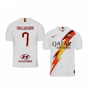 Youth Lorenzo Pellegrini AS Roma 19-20 Away Short Sleeve Jersey