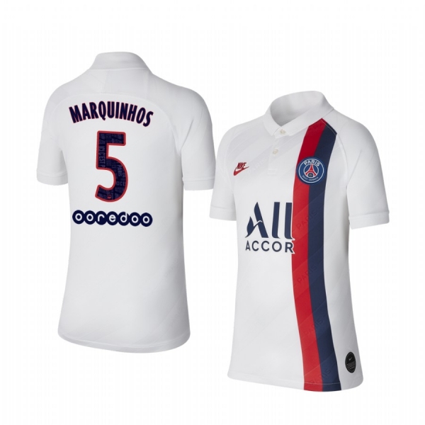 Youth Paris Saint-Germain Marquinhos Jersey Alternate Third 19-20