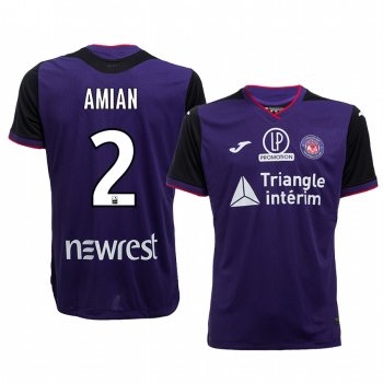 Men's Toulouse Kelvin Amian Home Jersey 19-20