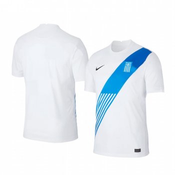 Greece 2020 White Home Men's Short Sleeve Jersey