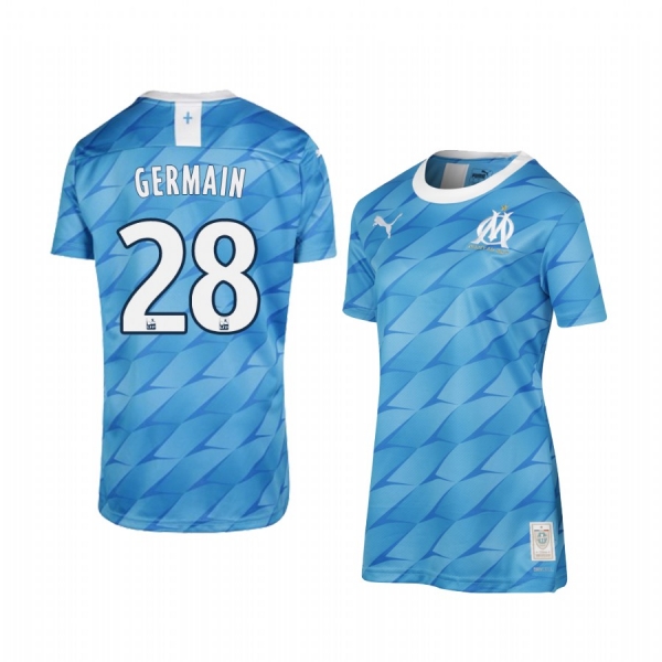 Women's Olympique de Marseille Valère Germain Away Jersey 19-20