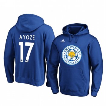 Ayoze Perez Leicester City Royal Team Logo Pullover Hoodie