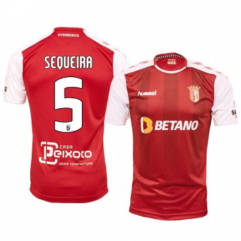 Nuno Sequeira Braga Home Red Short Sleeve Jersey