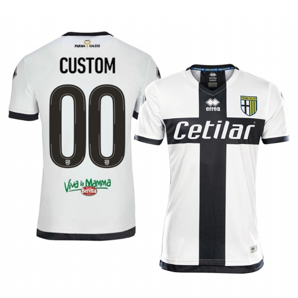 Men's Custom Parma Calcio 1913 19-20 Home Jersey