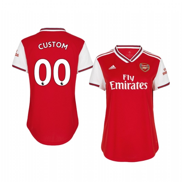 Custom Arsenal Women's Home Jersey 19-20