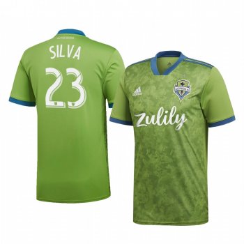 Luis Silva Seattle Sounders FC Men's Home Replica Jersey 19-20