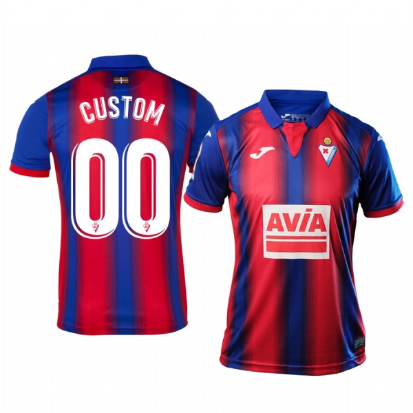 Custom SD Eibar Home Men's Jersey 19-20