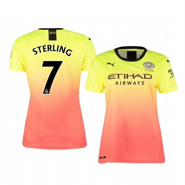 Women's Manchester City Raheem Sterling Jersey Alternate Third 19-20