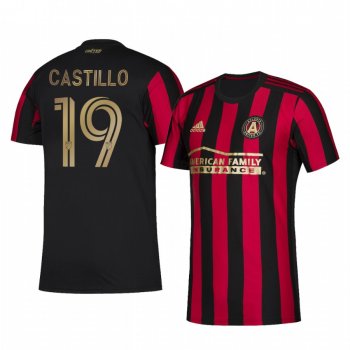 Atlanta United Edgar Castillo Men's Red Replica Official Jersey 2020