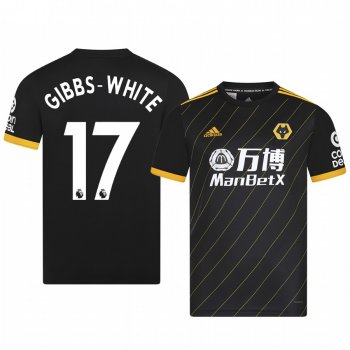 Morgan Gibbs-White Wolverhampton Wanderers Away Men's Short Sleeve Jersey 19-20