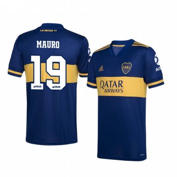 Mauro Zarate Boca Juniors 2020-21 Navy Home Official Jersey Men's