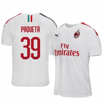 Lucas Paquetá AC Milan 19-20 Away Short Sleeve Jersey