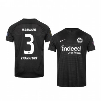 Youth Stefan Ilsanker Eintracht Frankfurt 2020 Black Europa League Official Jersey