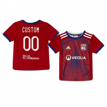 Youth Olympique Lyonnais Custom Youth Jersey Alternate Third 19-20