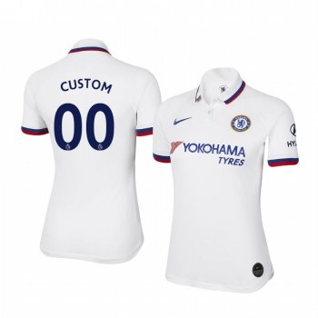 Custom Chelsea Away Women's Short Sleeve Jersey 19-20