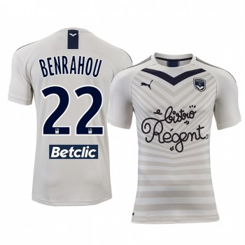 Bordeaux Yassine Benrahou Men's Away Jersey 19-20