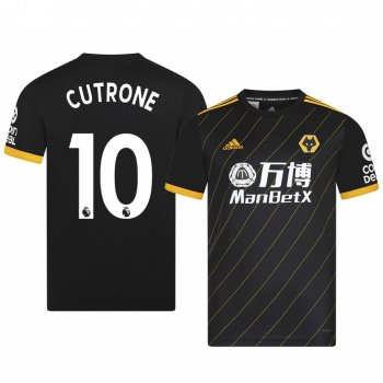 Patrick Cutrone Wolverhampton Wanderers Away Men's Short Sleeve Jersey 19-20