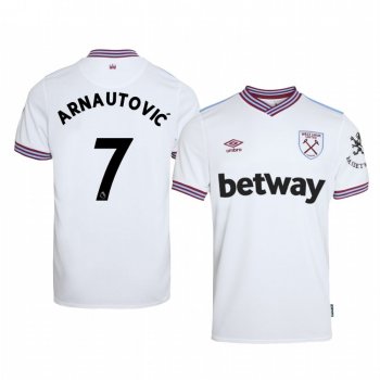 Marko Arnautovic West Ham United Away Men's Short Sleeve Jersey 19-20