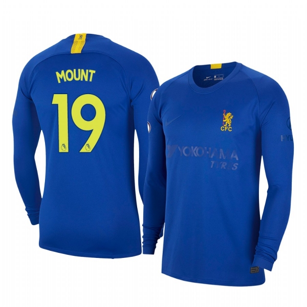 Mason Mount Chelsea 19-20 Blue Fourth Replica Jersey Men's