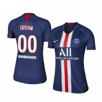 Paris Saint-Germain Custom Home Women's Jersey 19-20