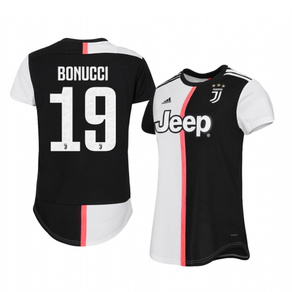 Women's Leonardo Bonucci Juventus 19-20 Home Jersey