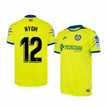 Getafe Allan Nyom Men's 19-20 Third Replica Short Sleeve Jersey