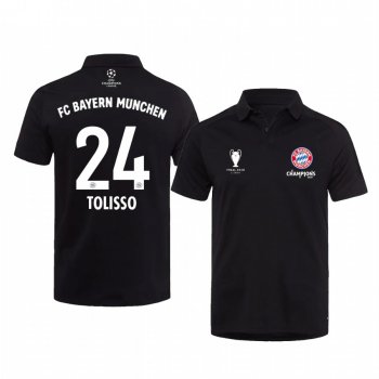 Bayern Munich Black 2020 UEFA Champions of Europe Polo