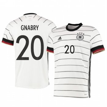 Serge Gnabry Germany UEFA Euro 2020 Home White Authentic Jersey