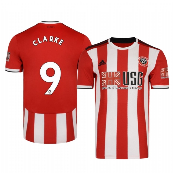 Leon Clarke Sheffield United Men's Home Jersey 19-20